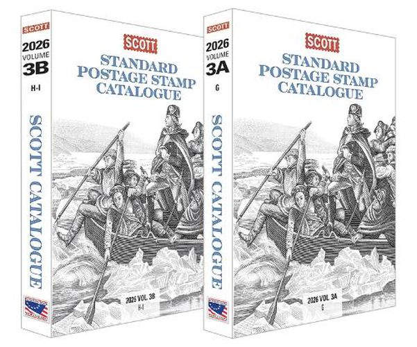 Cover image for 2026 Scott Stamp Postage Catalogue Volume 3: Cover Countries G-I (2 Copy Set)