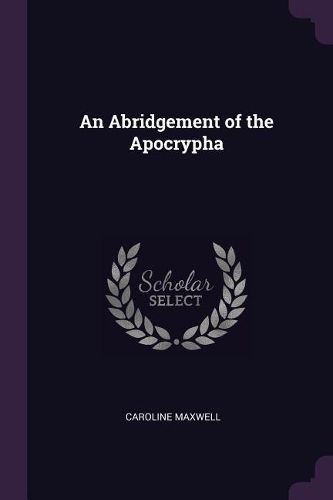 Cover image for An Abridgement of the Apocrypha