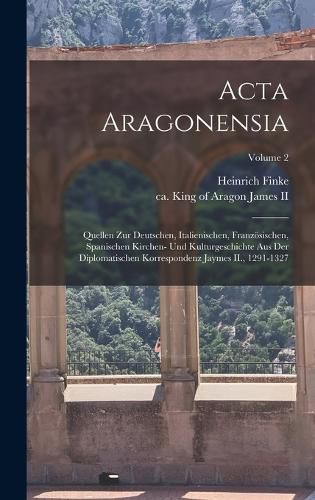 Cover image for Acta Aragonensia