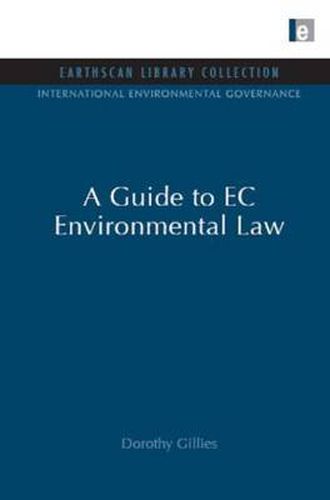 Cover image for A Guide to EC Environmental Law