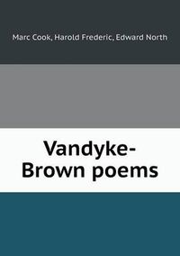 Cover image for Vandyke-Brown Poems