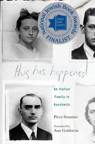 Cover image for This Has Happened: An Italian Family in Auschwitz