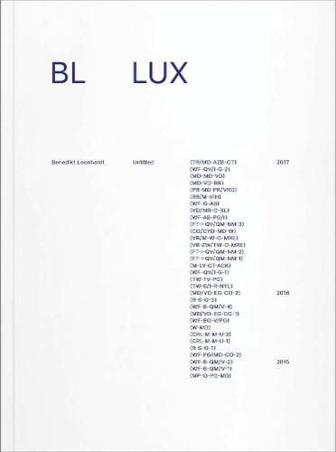 Cover image for Benedikt Leonhardt: Lux