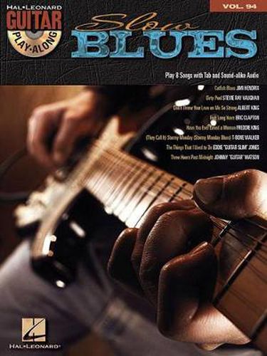 Cover image for Slow Blues: Guitar Play-Along Volume 94