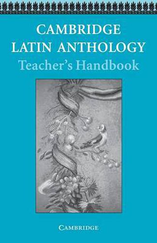 Cover image for Cambridge Latin Anthology Teacher's handbook