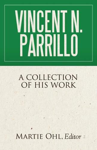 Cover image for Vincent N. Parrillo: A Collection of His Work