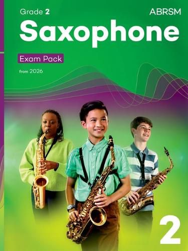 Cover image for Saxophone Exam Pack from 2026, ABRSM Grade 2