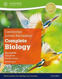 Cover image for Cambridge Lower Secondary Complete Biology: Student Book (Second Edition)