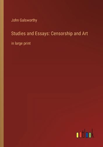 Cover image for Studies and Essays