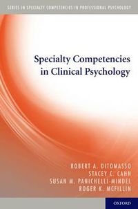 Cover image for Specialty Competencies in Clinical Psychology