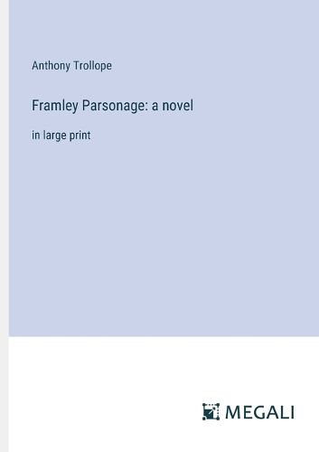 Cover image for Framley Parsonage