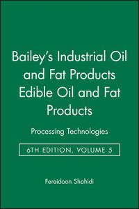 Cover image for Bailey's Industrial Oil and Fat Products