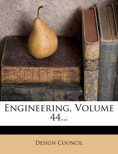 Cover image for Engineering, Volume 44...