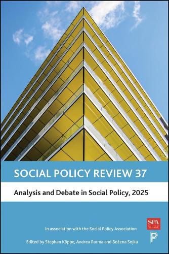 Cover image for Social Policy Review 37