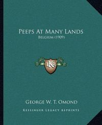 Cover image for Peeps at Many Lands: Belgium (1909)