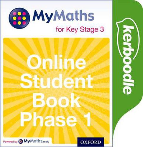 Cover image for MyMaths for Key Stage 3: Online Student Book Phase 1