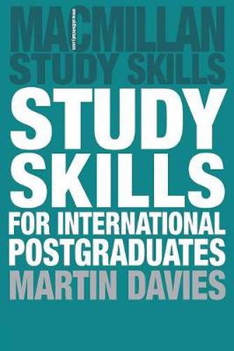 Cover image for Study Skills for International Postgraduates