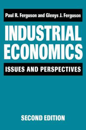 Cover image for Industrial Economics: Issues and Perspectives