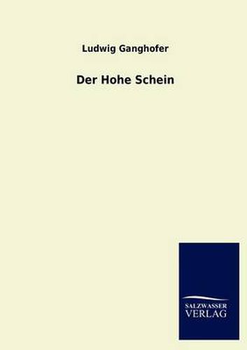 Cover image for Der Hohe Schein
