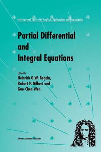 Cover image for Partial Differential and Integral Equations