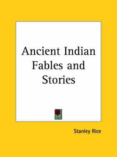 Cover image for Ancient Indian Fables
