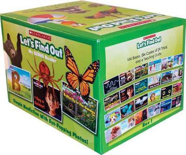 Cover image for Let's Find Out: My Rebus Readers Multiple-Copy Set: Box 1