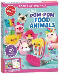 Cover image for Mini Pom-Pom Food Animals