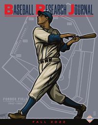 Cover image for Baseball Research Journal (BRJ), Volume 51 #2