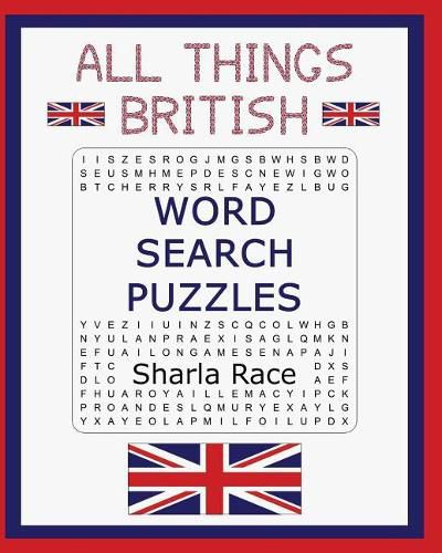 Cover image for All Things British Word Search Puzzles