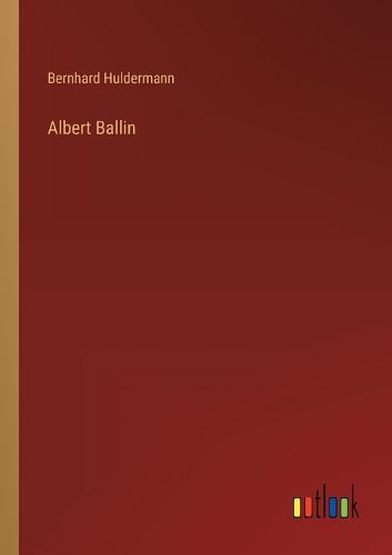 Cover image for Albert Ballin