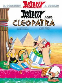 Cover image for Asterix Agus Cleopatra (Gaelic)