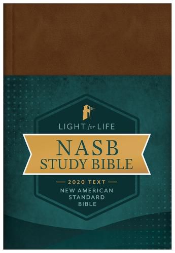 Cover image for The Light for Life NASB Study Bible [Golden Caramel]