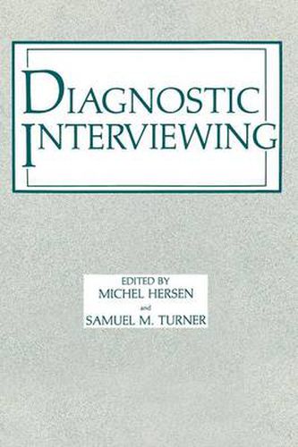 Cover image for Diagnostic Interviewing