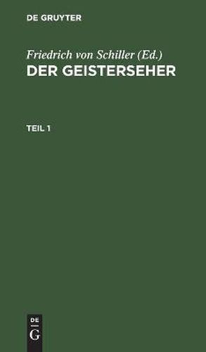 Cover image for Der Geisterseher. Teil 1