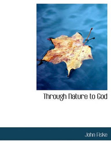 Cover image for Through Nature to God