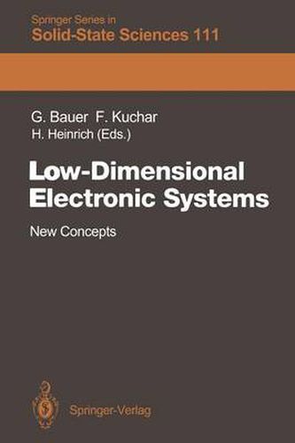 Cover image for Low-Dimensional Electronic Systems: New Concepts