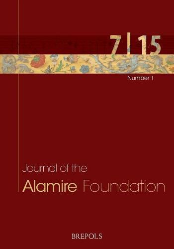 Journal of the Alamire Foundation 7/1 - 2015