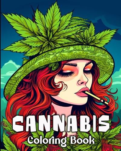 Cover image for Cannabis Coloring Book