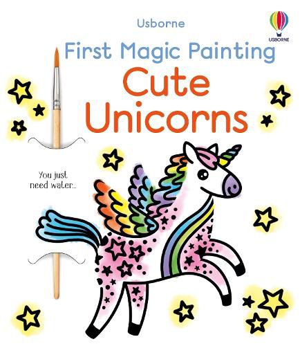 Cover image for First Magic Painting Cute Unicorns