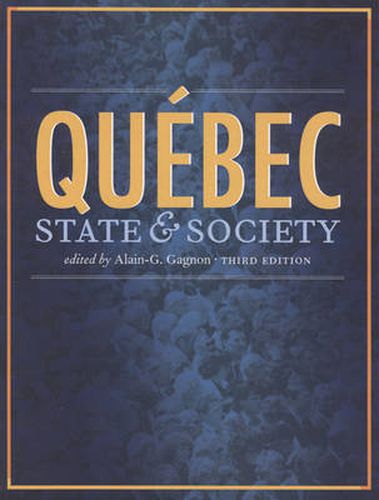 Cover image for Quebec: State and Society