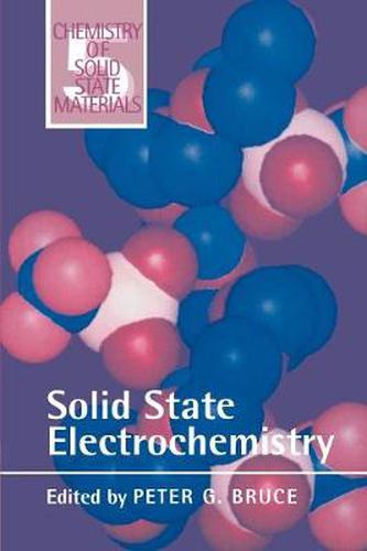 Cover image for Solid State Electrochemistry