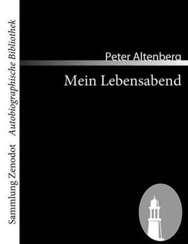 Cover image for Mein Lebensabend