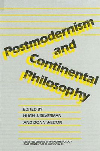 Cover image for Postmodernism and Continental Philosophy