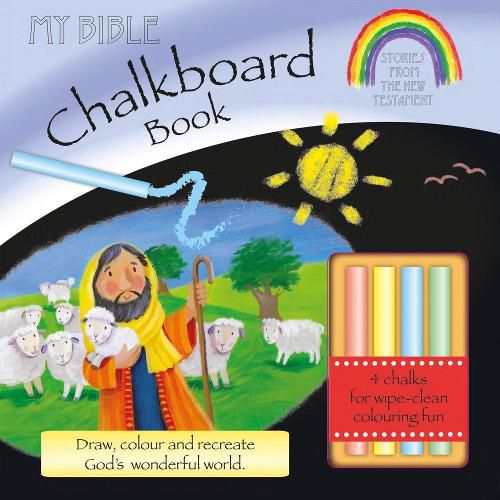 Cover image for My Bible Chalkboard Book: Stories from the New Testament (Incl. Chalk)