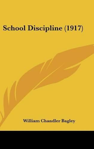 Cover image for School Discipline (1917)