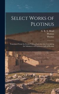 Cover image for Select Works of Plotinus