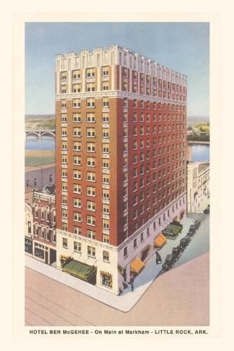 Cover image for Vintage Journal Hotel Ben McGehee, Little Rock