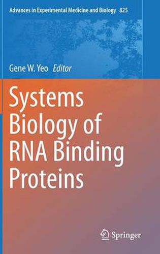 Cover image for Systems Biology of RNA Binding Proteins