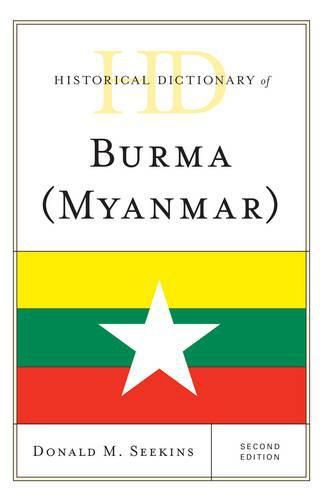 Cover image for Historical Dictionary of Burma (Myanmar)