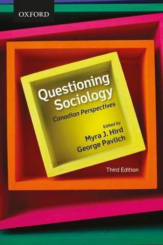 Cover image for Questioning Sociology: Canadian Perspectives